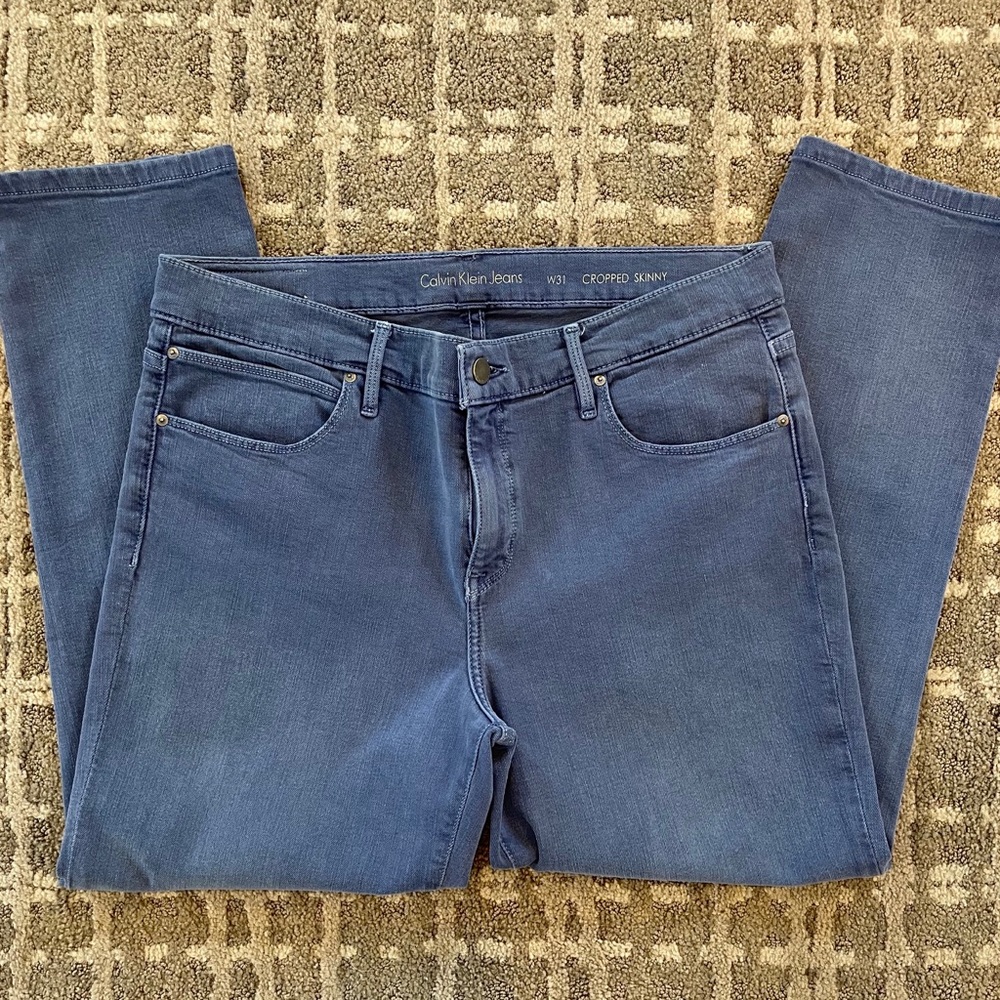 Calvin Klein Cropped Skinny Jeans